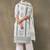 women ethnic motifs printed regular kurta with palazzos & with dupatta