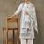 women ethnic motifs printed regular kurta with palazzos & with dupatta