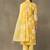 women floral printed regular cotton kurta with palazzos & with dupatta