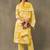 women floral printed regular cotton kurta with palazzos & with dupatta