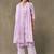 women floral printed regular cotton kurta with palazzos & with dupatta
