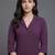 women regular silk crepe kurta with trousers