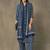 women printed regular cotton kurta with trousers & with dupatta