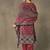 women ethnic motifs printed regular cotton kurta with trousers & with dupatta