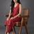 women regular kurta with trousers