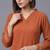 women regular silk crepe kurta with palazzos