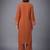 women regular silk crepe kurta with palazzos