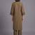 women ethnic motifs embroidered regular sequinned kurta with trousers