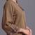 women ethnic motifs embroidered regular sequinned kurta with trousers