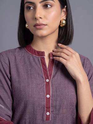 women regular kurta with palazzos 2