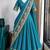 Skyblue Viscose Zari Weaving Border Lehenga Choli with Dupatta- full stitched free size
