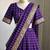Wine Viscose Georgette Zari Weaving Border Lehenga Choli with Dupatta- full stitched free size