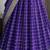 Purple Viscose Georgette Zari Weaving Border Lehenga Choli with Dupatta- full stitched free size