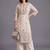 women ethnic motifs printed regular kurta with palazzos