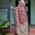 grey paisley pure cotton saree
