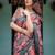grey paisley pure cotton saree