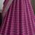 Pink Viscose Georgette Zari Weaving Border Lehenga Choli with Dupatta- full stitched free size