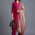 women ethnic motifs regular kurta with trousers & with dupatta