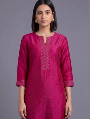 women ethnic motifs regular kurta with trousers & with dupatta 2