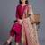 women ethnic motifs regular kurta with trousers & with dupatta