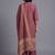 women ethnic motifs printed regular kurta with palazzos & with dupatta