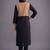 women colourblocked regular kurta with trousers