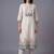 women printed regular kurta with trousers & with dupatta
