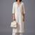 women ethnic motifs embroidered regular thread work kurta with trousers