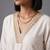 women ethnic motifs embroidered regular thread work kurta with trousers