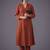 women embroidered regular thread work kurta with trousers