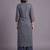 women printed regular kurta with palazzos & with dupatta
