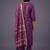 women ethnic motifs embroidered regular thread work kurta set