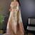 white woven design saree