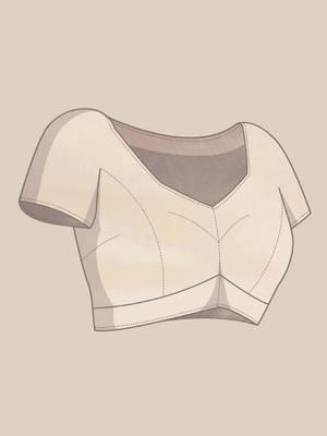 white woven design saree 5