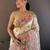 white ethnic motifs zari pashmina designer saree