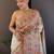off_white ethnic motifs woven design zari pashmina saree