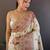 white woven design zari designer saree