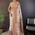 off_white floral woven design zari pashmina saree