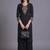 women ethnic motifs embroidered regular thread work kurta with palazzos & with dupatta