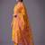 women printed regular kurta with trousers & with dupatta