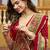 beige beige tussar silk ethnic printed traditional wear matching blouse sarees