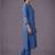 women ethnic motifs embroidered regular thread work kurta with trousers