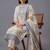 women printed regular kurta with trousers & with dupatta
