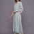 women ethnic motifs regular thread work silk crepe kurta with trousers