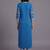 women ethnic motifs regular thread work kurta with trousers