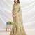 green ethnic motifs zari tussar saree
