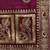 purple purple ethnic motifs embroidered silk blend saree