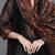 women ethnic motifs regular chanderi silk kurta with trousers & with dupatta