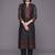 women ethnic motifs regular chanderi silk kurta with trousers & with dupatta