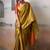 gold woven design tissue saree